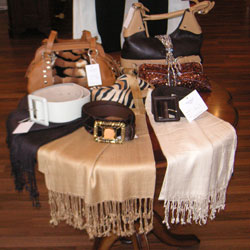 Bags, Belts, Pashminas